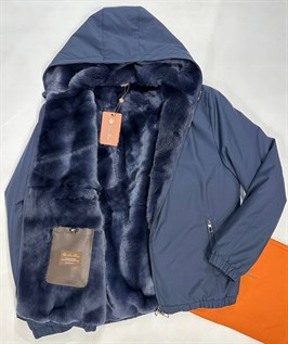 Куртка loro piana мех кролик 46893