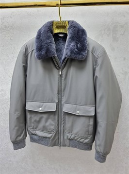 куртка  на меху Brunello cucinelli 44156