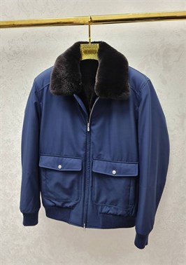 куртка  на меху Brunello cucinelli 44157