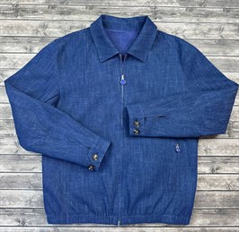 Джинсовая куртка Kiton 34023