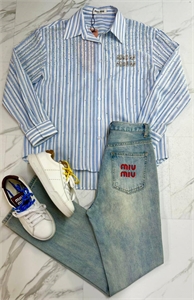 Джинсы MIU MIU 174092