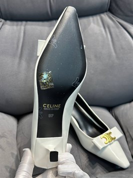 Туфли Celine белые 53169