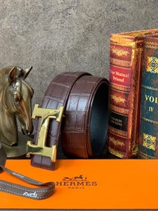 Ремень Hermes из кожи крокодила 2816