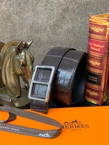 Ремень Hermes из кожи крокодила 2817