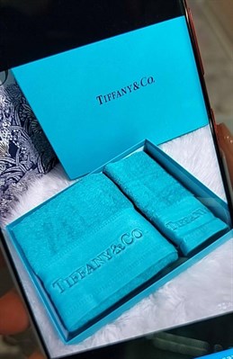 Комплект из трёх полотенец Tiffany&Co BMS-97308