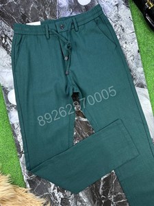 Брюки из льна Zegna 34136