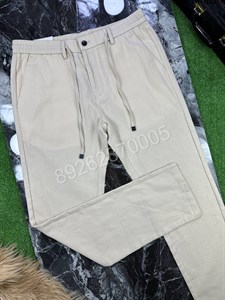 Брюки из льна Zegna 34137