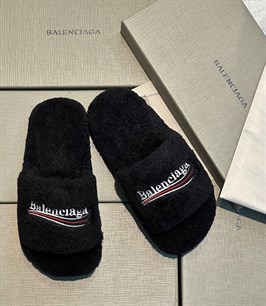 Сланцы на меху Balenciaga 55809