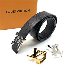 Ремень Louis Vuitton из кожи крокодила 6796