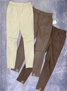 Брюки BRUNELLO CUCINELLI Кожа 104840