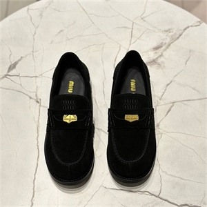 Лоферы MIU MIU 105162