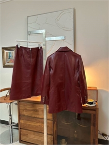 Юбка GUCCI кожа 105488