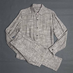 Прогулочный костюм Kiton из льна 28058 - фото 12424