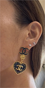 Серьги CHANEL 113168