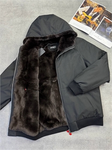 куртка kiton на меху (бобёр) 113942