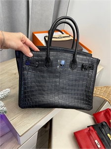 Сумка HERMES Birkin, 30см.кожа крокодила 115620