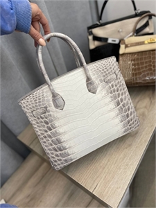 Сумка Hermes Himalaya Birkin 30см из кожи крокодила и с бриллиантами 116251