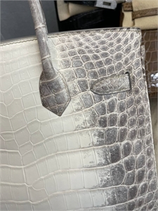 Сумка Hermes Himalaya Birkin 30см из кожи крокодила и с бриллиантами 116251