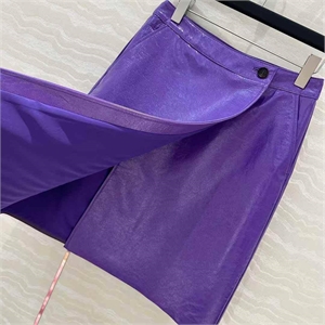 Юбка MIU MIU Кожа 119928