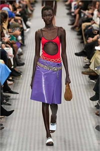 Юбка MIU MIU Кожа 119928