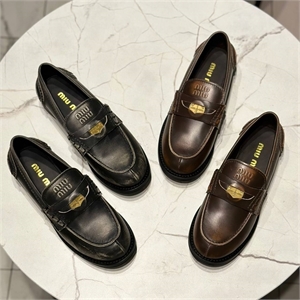 Лоферы MIU MIU 120456