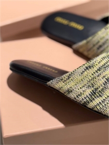 Тапочки MIU MIU 120776