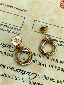 Серьги Cartier 121719