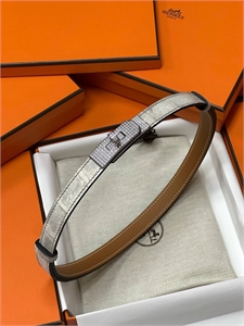 Ремень HERMES Кожа крокодила 123184 - фото 173185