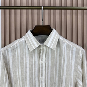 Рубашка BRUNELLO CUCINELLI (лён) 130951