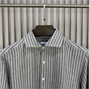 Рубашка KITON (лён) 130954