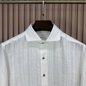 Рубашка KITON (лён) 130955