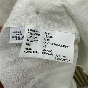 Рубашка KITON (лён) 130955