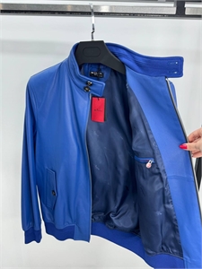 Кожаная куртка KITON 131931