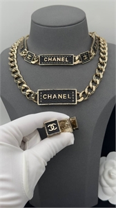 Чокер с одним элементом CHANEL 132392 - фото 220350
