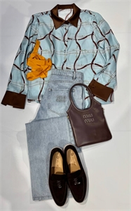 Джинсы MIU MIU 133992 - фото 229678