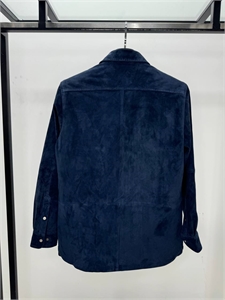 Замшевая куртка KITON рубашечного кроя 134969