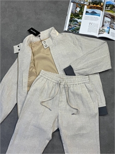 Льняной костюм TOM FORD 136196