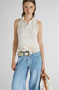 Блузка  ERMANO SCERVINO 137060 - фото 247226