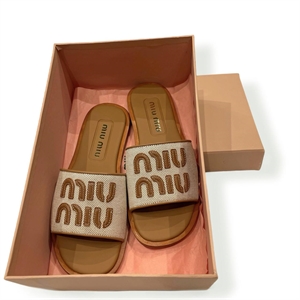 Тапочки MIU MIU 138417