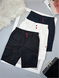 Льняные шорты KITON 138447 - фото 254181