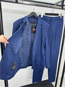 Льняной костюм ZEGNA 138942