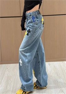 Джинсы CHROME HEARTS 141443