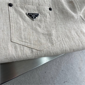 Костюм из льна PRADA 141647