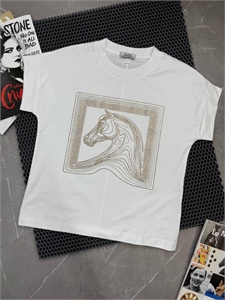 Футболка HERMES 143674 - фото 279011