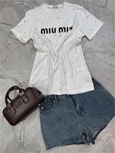 Футболка MIU MIU 144736 - фото 284691