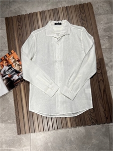 Рубашка ZEGNA (лен) 145778 - фото 291412