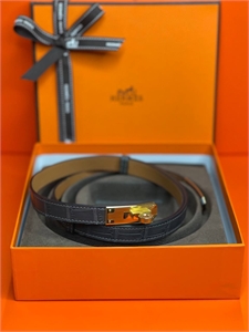 Ремень HERMES Кожа крокодила 146290 - фото 294139