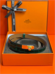 Ремень HERMES Кожа крокодила 146292 - фото 294143