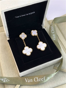 Серьги Van Cleef 2 мотива 146397 - фото 294764