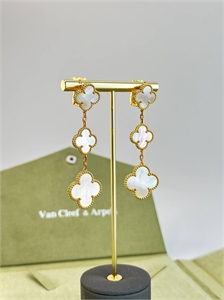 Серьги Van Cleef 3 мотива 146398 - фото 294768